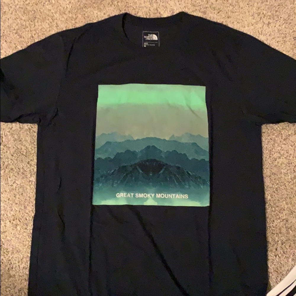 The North Face dark blue shirt